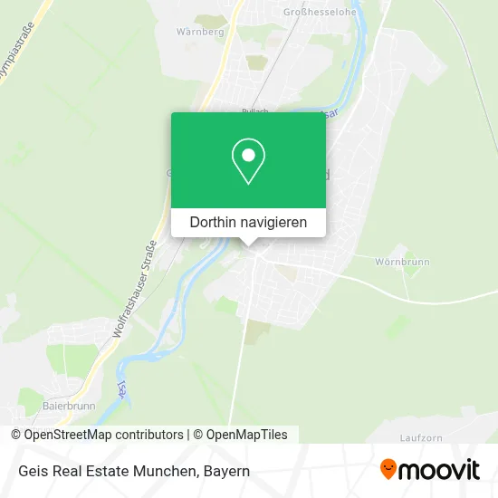 Geis Real Estate Munchen Karte