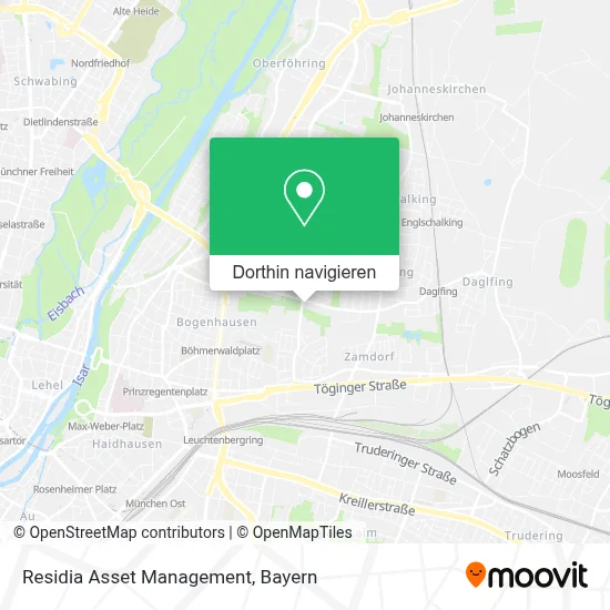 Residia Asset Management Karte
