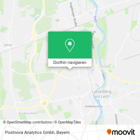 Postnova Analytics Gmbh Karte