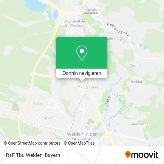 R+F Tbu Weiden Karte