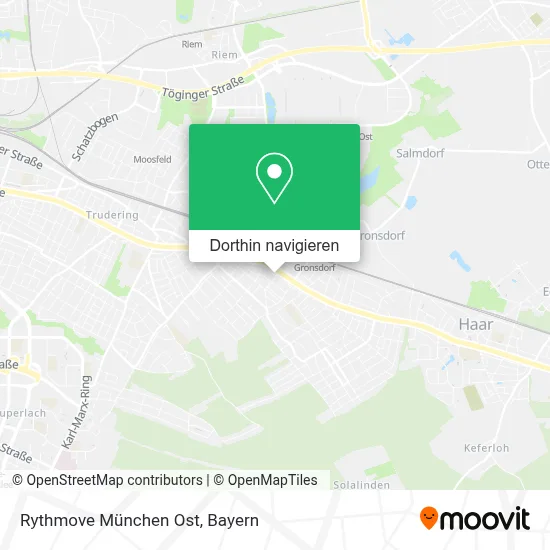 Rythmove München Ost Karte