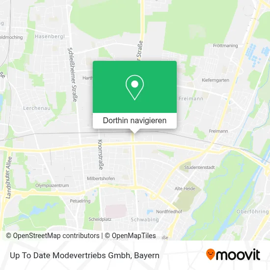 Up To Date Modevertriebs Gmbh Karte