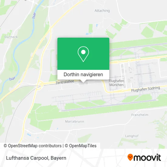 Lufthansa Carpool Karte