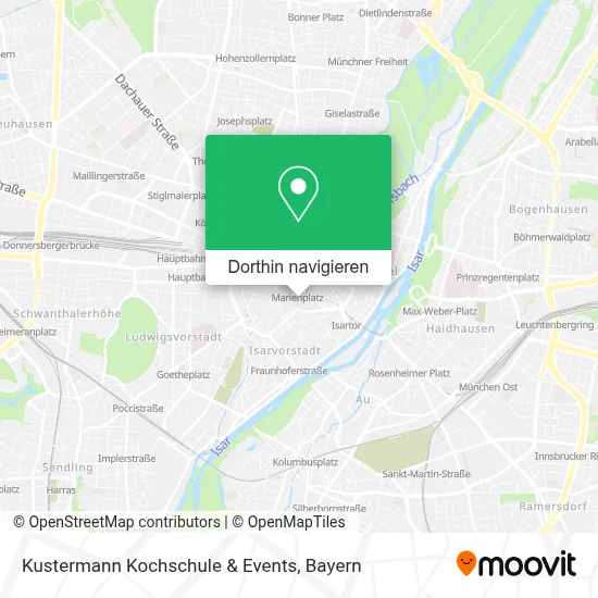 Kustermann Kochschule & Events Karte