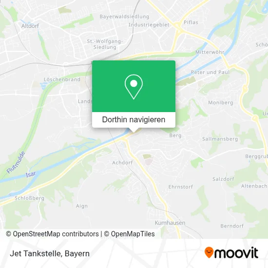 Jet Tankstelle Karte