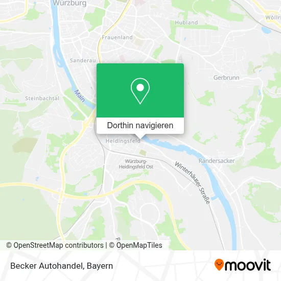 Becker Autohandel Karte