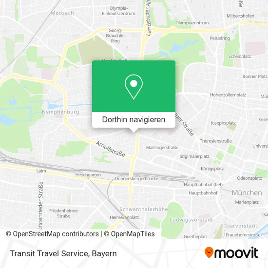 Transit Travel Service Karte