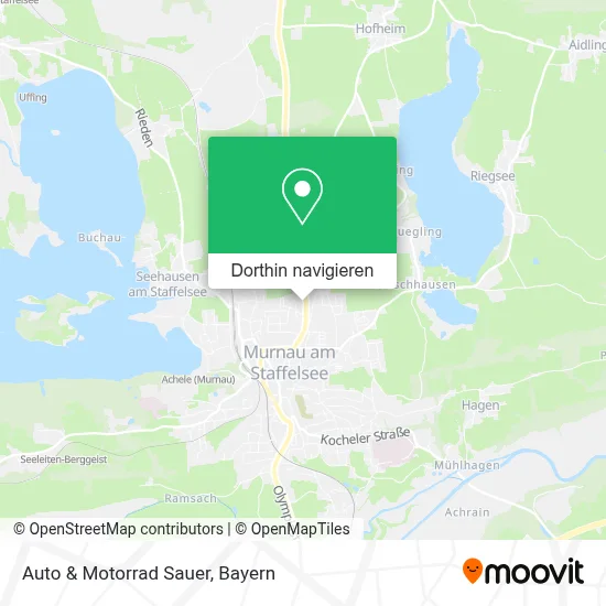 Auto & Motorrad Sauer Karte