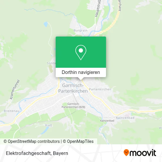 Elektrofachgeschaft Karte