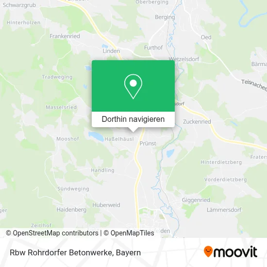 Rbw Rohrdorfer Betonwerke Karte