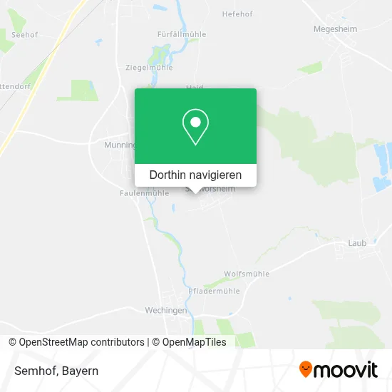 Semhof Karte