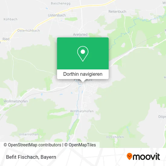 Befit Fischach Karte