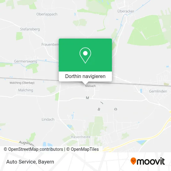 Auto Service Karte