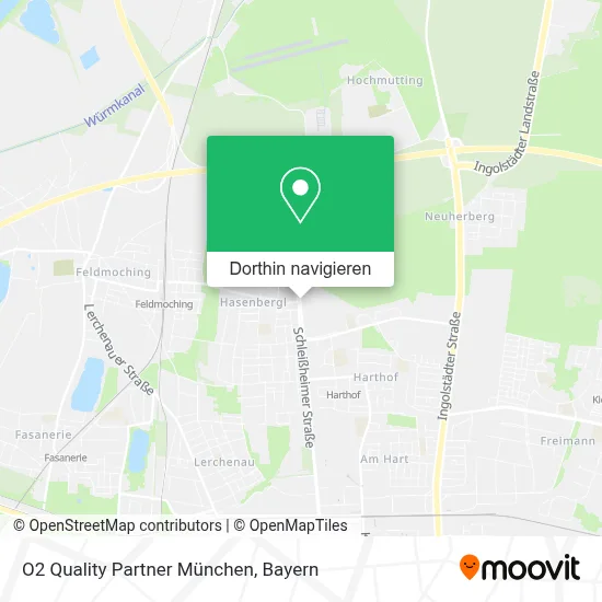 O2 Quality Partner München Karte