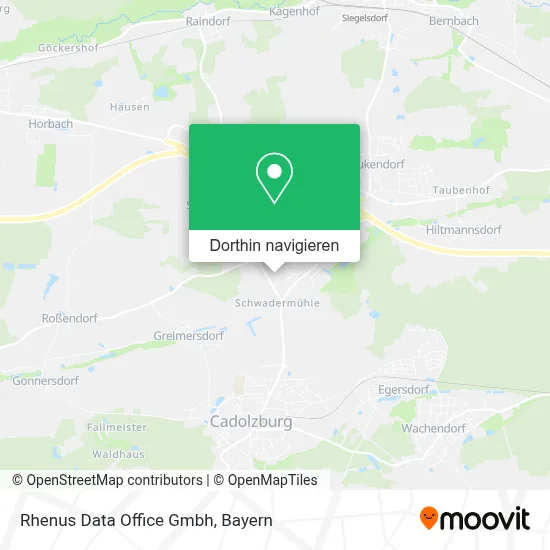 Rhenus Data Office Gmbh Karte