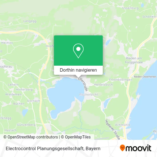 Electrocontrol Planungsgesellschaft Karte