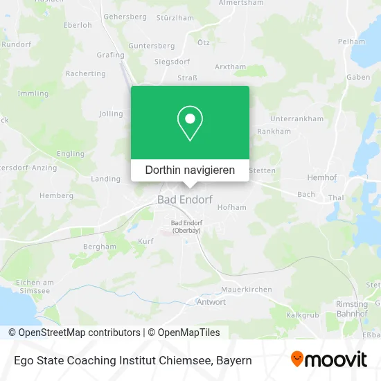 Ego State Coaching Institut Chiemsee Karte