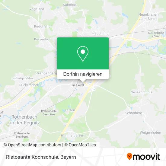 Ristosante Kochschule Karte