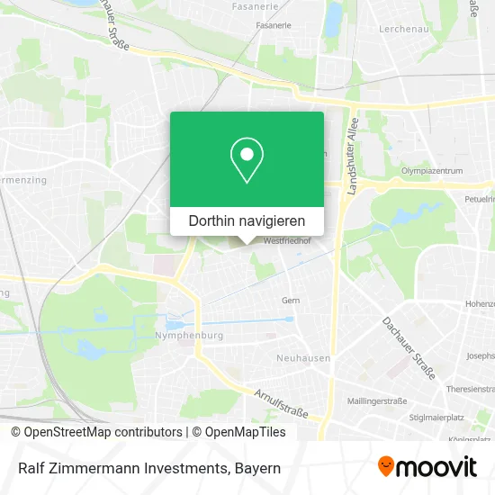 Ralf Zimmermann Investments Karte