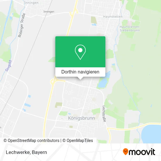 Lechwerke Karte