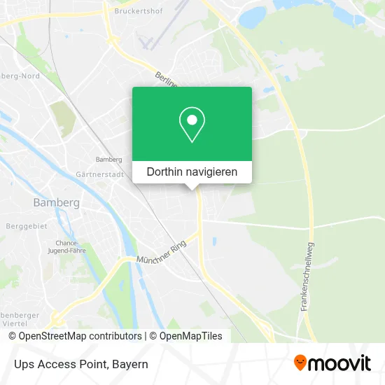 Ups Access Point Karte
