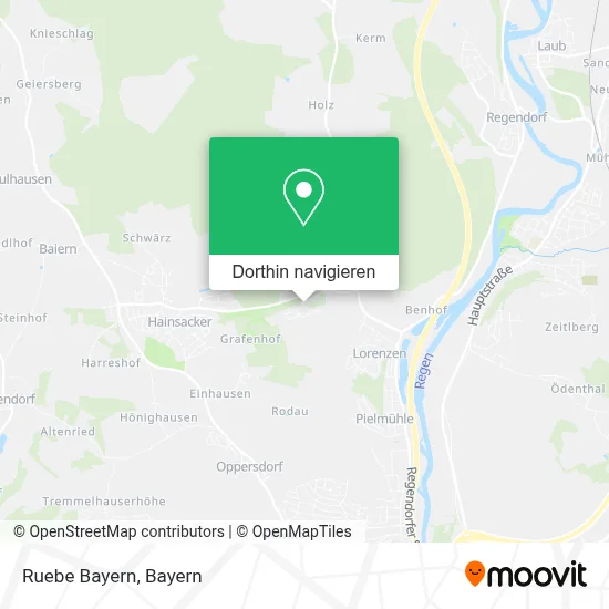 Ruebe Bayern Karte