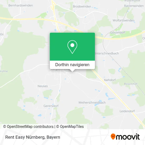 Rent Easy Nürnberg Karte