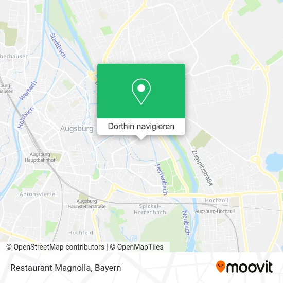 Restaurant Magnolia Karte