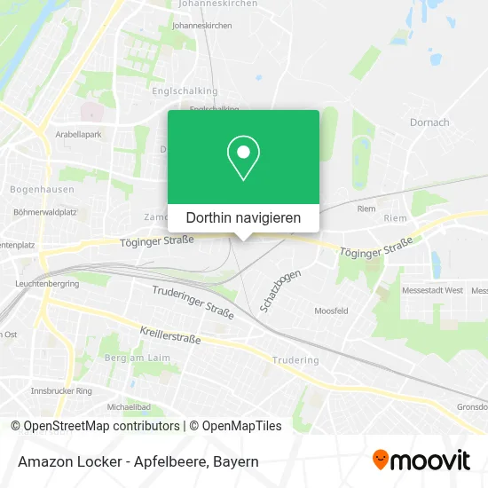 Amazon Locker - Apfelbeere Karte