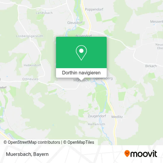 Muersbach Karte