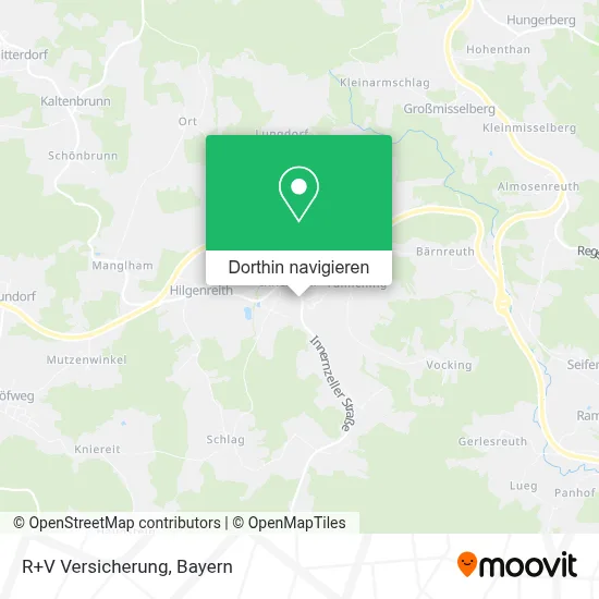 R+V Versicherung Karte