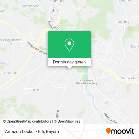 Amazon Locker - Elfi Karte