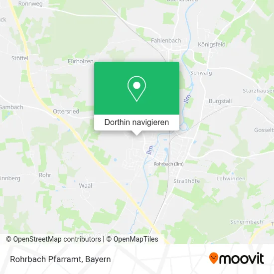 Rohrbach Pfarramt Karte