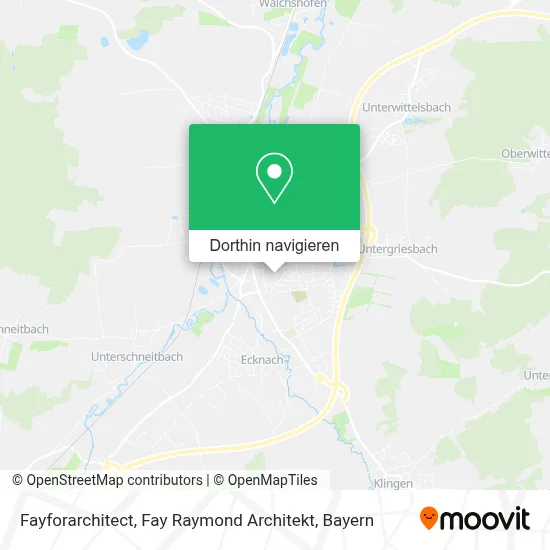 Fayforarchitect, Fay Raymond Architekt Karte