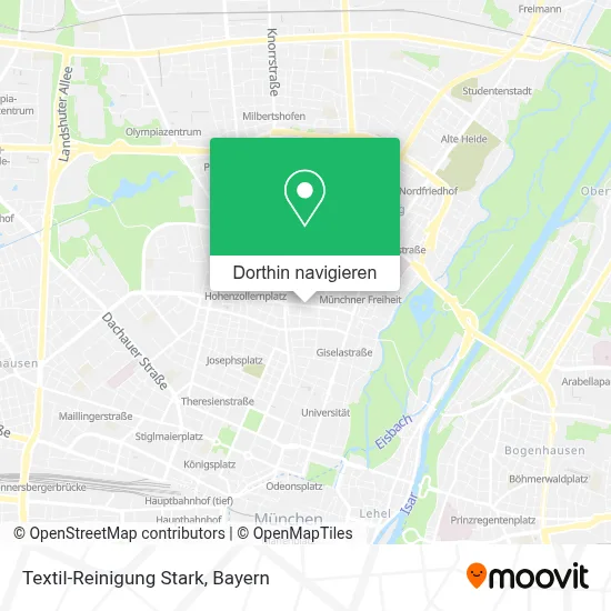 Textil-Reinigung Stark Karte