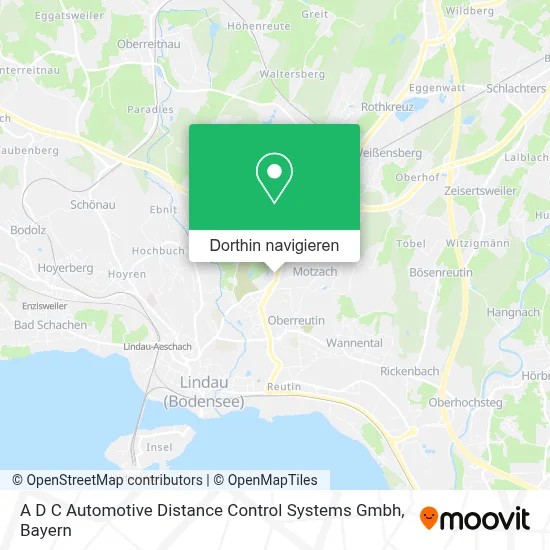 A D C Automotive Distance Control Systems Gmbh Karte