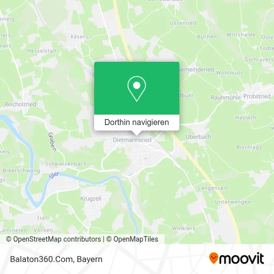Balaton360.Com Karte