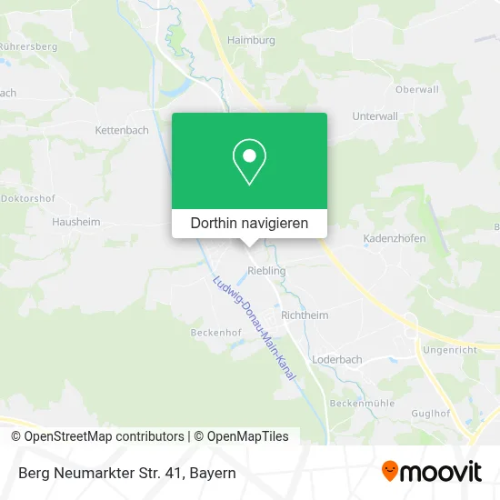 Berg Neumarkter Str. 41 Karte