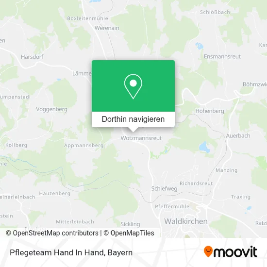 Pflegeteam Hand In Hand Karte