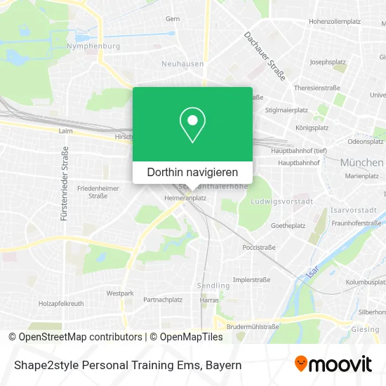 Shape2style Personal Training Ems Karte