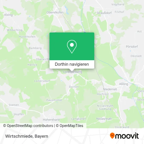 Wirtschmiede Karte