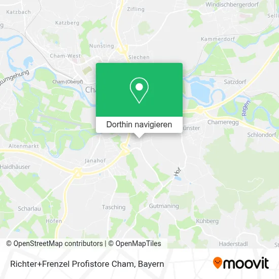 Richter+Frenzel Profistore Cham Karte