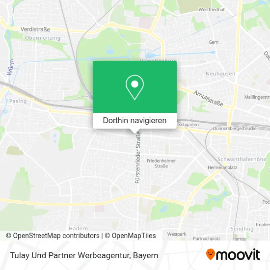 Tulay Und Partner Werbeagentur Karte
