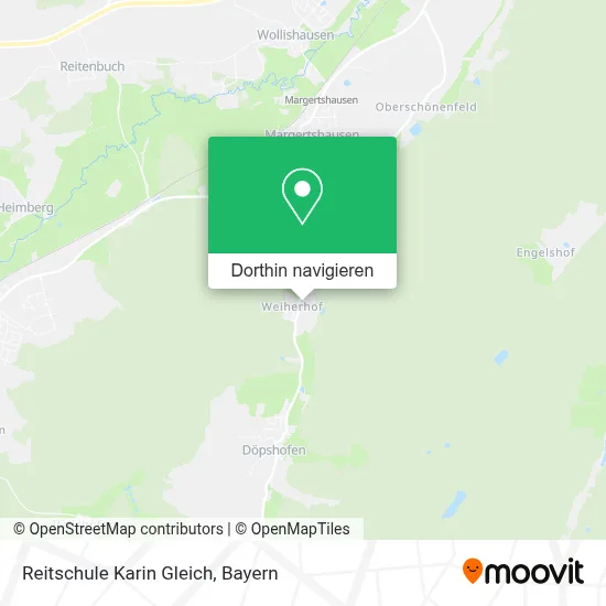 Reitschule Karin Gleich Karte