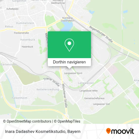 Inara Dadashev Kosmetikstudio Karte