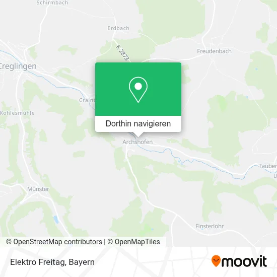 Elektro Freitag Karte