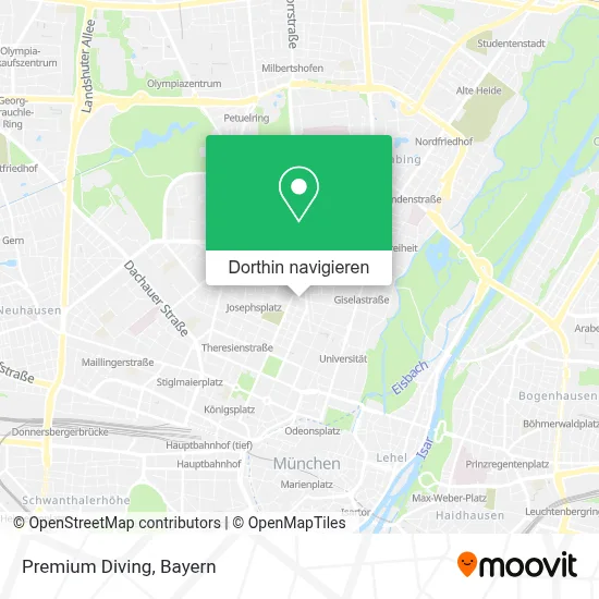 Premium Diving Karte