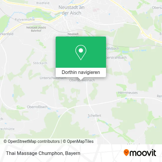 Thai Massage Chumphon Karte