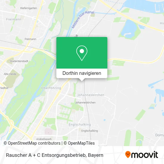 Rauscher A + C Entsorgungsbetrieb Karte