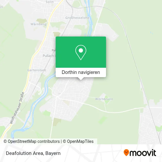 Deafolution Area Karte